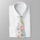 Search for white rose ties Floral watercolor