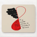 Search for anti valentine mousepads Heart
