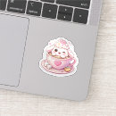 Search for kawaii bunny stickers Adorable rabbit