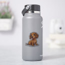 Search for adorable cartoon puppy stickers Playful