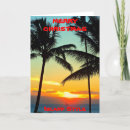 Search for island christmas cards Sunset