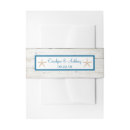 Search for starfish invitation belly bands beach weddings