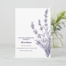Search for french lavender invitations Violet