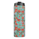 Search for red poppies travel mugs Botanical