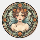 Search for pretty fairy stickers Vintage