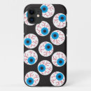 Search for scary eyes iphone cases Black