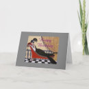 Search for art deco lady cards Red