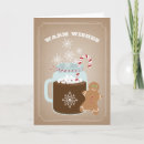Search for gingerbread man christmas cards Hot chocolate