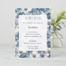 Search for denim and white invitations Floral