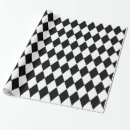 Search for black and white harlequin wrapping paper Classic