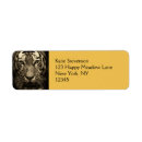 Search for sepia return address labels Animal