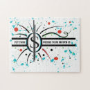 Search for money puzzles Illustration