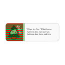 Search for funky return address labels Christmas tree
