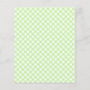 Search for mint scrapbook paper Gingham