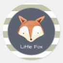 Search for orange fox stickers Woodland animals