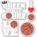 Search for love and basketball stickers Team