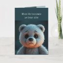 Search for sad bear postcards Lonely