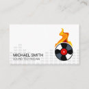 Search for levels business cards Music