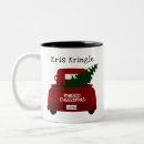 Search for pick up truck mugs Merry christmas