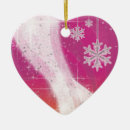Search for pink star christmas tree decorations Winter