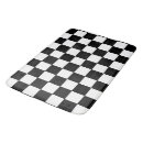 Search for black and white abstract bath mats Fun