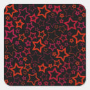 Search for black star stickers Pattern
