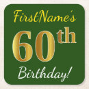 Search for 60th birthday coasters Sixty years old