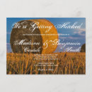 Search for hay bale invitations Rustic