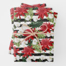 Search for red black and white wrapping paper Floral