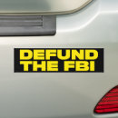 Search for anti government bumper stickers Defund