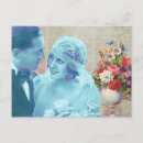Search for vintage bride postcards Flowers