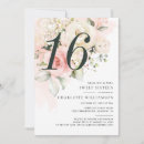 Search for pink sweet 16 postcards Watercolor