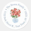 Search for red poinsettia stickers Classic