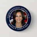 Search for president campaign badges Democrat