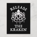 Search for kraken postcards Octopus