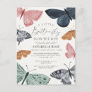 Search for butterflies fluttering postcards Butterfly baby shower