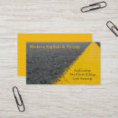 Search for asphalt business cards Commercial