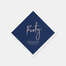 Search for blue and gold napkins Adult birthday