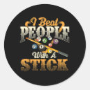 Search for cue stick stickers 8 ball