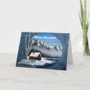 Search for mountain cabin christmas cards Nature