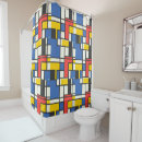 Search for mondrian shower curtains Yellow