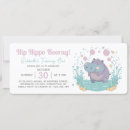 Search for hip hip hooray invitations Hippopotamus