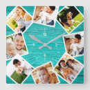 Search for teal clocks Wood