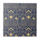 Search for blue art deco tiles Gold