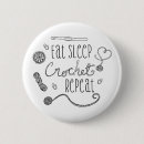 Search for crochet badges Typography