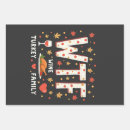 Search for funny turkey wrapping paper Pumpkin