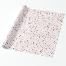 Search for pink and black wrapping paper Dots