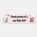 Search for new parents bumper stickers Baby