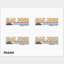Search for san jose stickers Retro