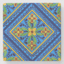 Search for moroccan tiles coasters Colourful